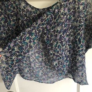 Tops - Floral Crop Top Tops - Floral Crop Top